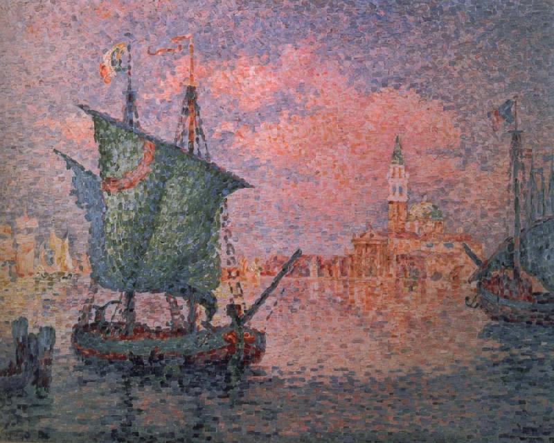 Paul Signac Venise-Le Nuage Rose china oil painting image